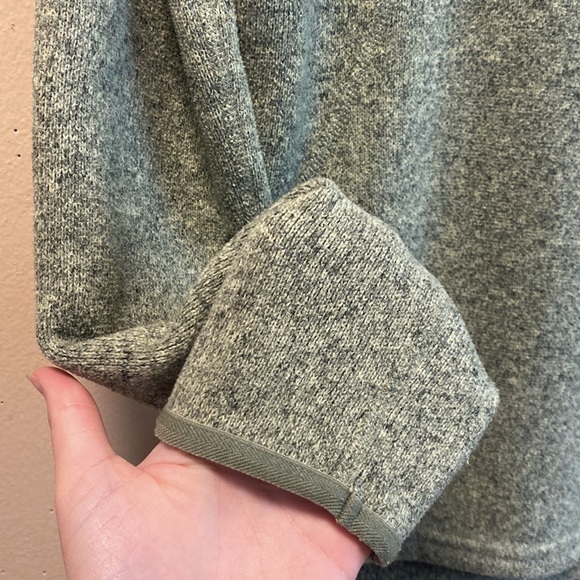 The North Face Green Fleece Lined Pullover - Picture 5 of 11